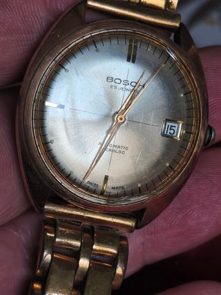 Antiguo Reloj BOSCH Automático 25 Jewels. Muy raro