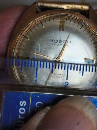 Antiguo Reloj BOSCH Automático 25 Jewels. Muy raro