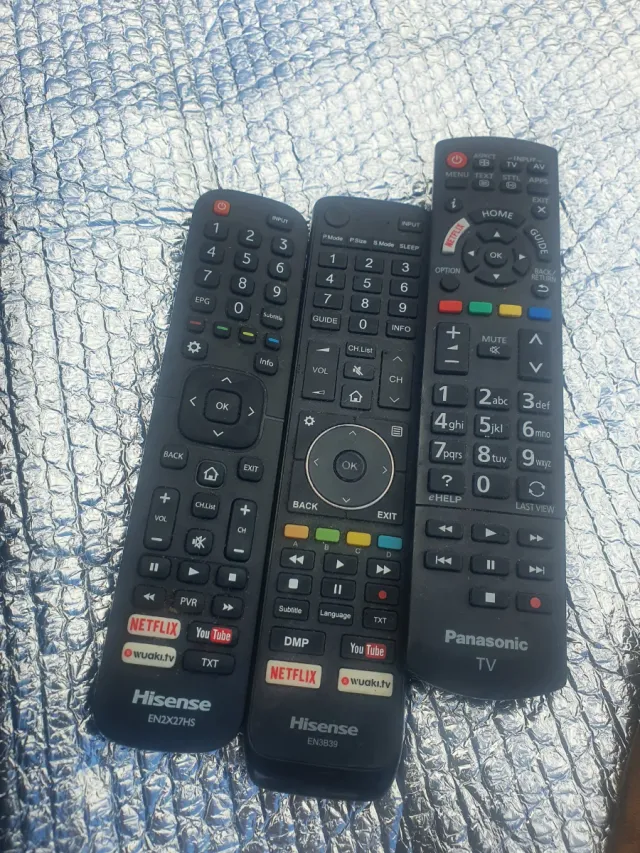 Mandos Hisense y Panasonic