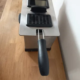 Freidora de acero inoxidable