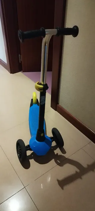 Patinete Oxelo Decathlon Azul 3 Ruedas