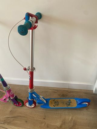 Patinete Oxelo Infantil Rosa y Azul