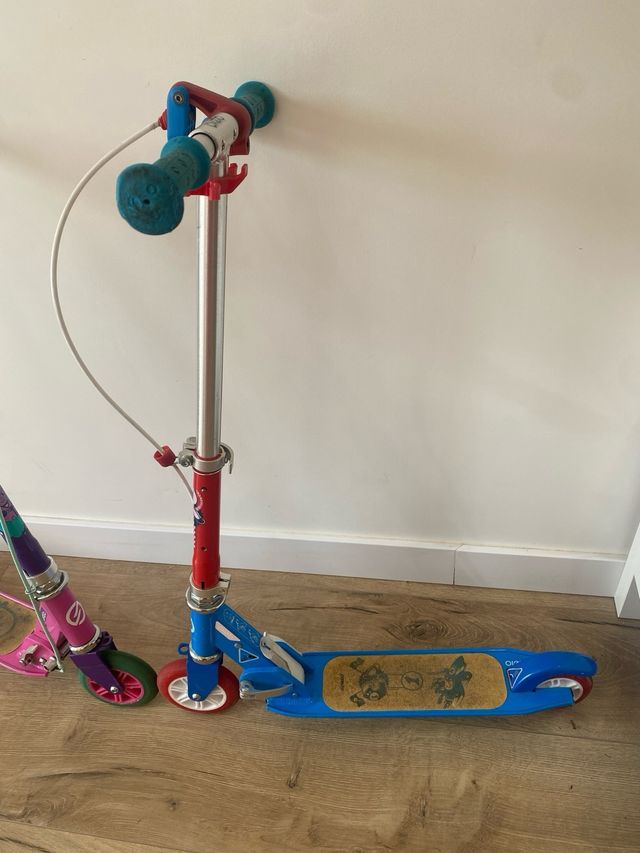 Patinete Oxelo Infantil Rosa y Azul