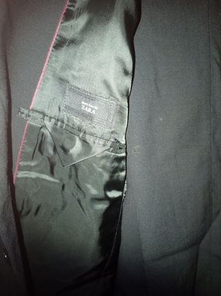 Traje Zara Negro Talla 52