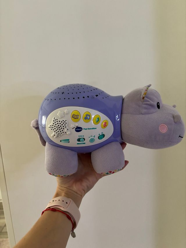 Peluche musical VTech Hippo Proyector Estrellas