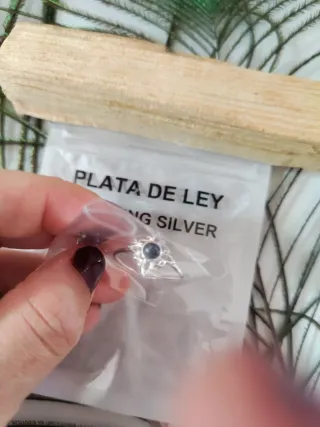 Anillo Plata y Lapislázuli Ajustable