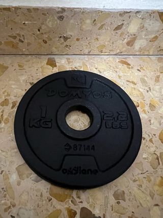 8 Discos de Pesas 1 kg