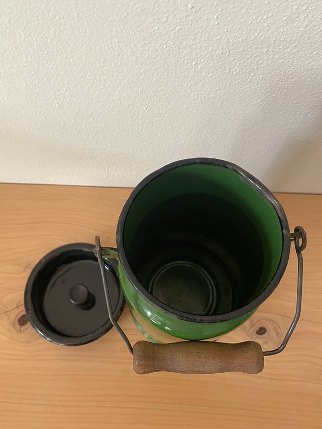 Contenitore Latte Verde Smaltato 2Lt