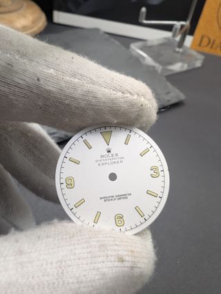 Esfera blanca Rolex Explorer