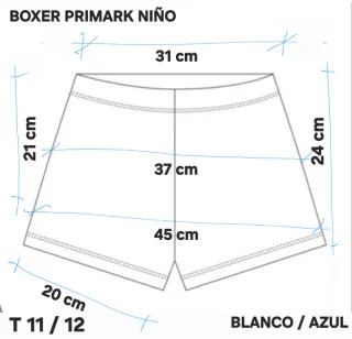 Boxer niño T 11/12 fútbol