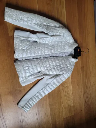 Peggy-Ho Piumino Sintetico Bianco Donna