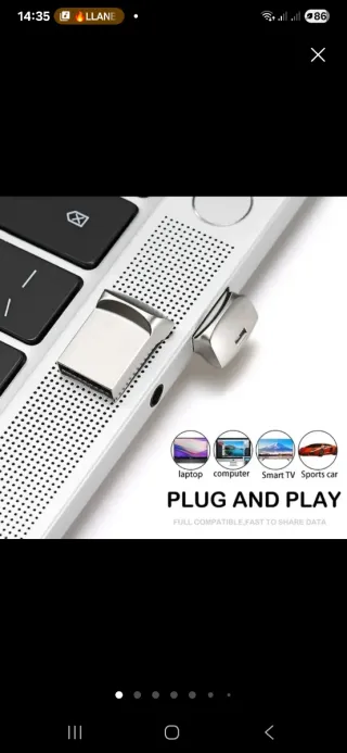 Mini Pendrive y 2 Micro SD 1TB Sony y Lenovo