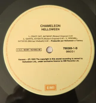 Helloween Chameleon 2Lp Vinilo