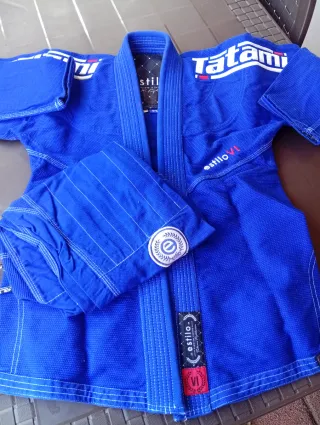 Kimono BJJ Tatami Azul Mujer Nuevo F3