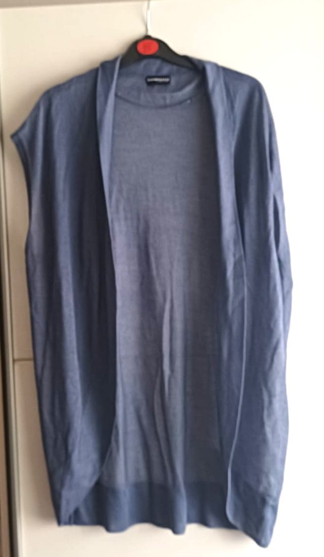 Chaleco azul sin mangas SAMOON talla única