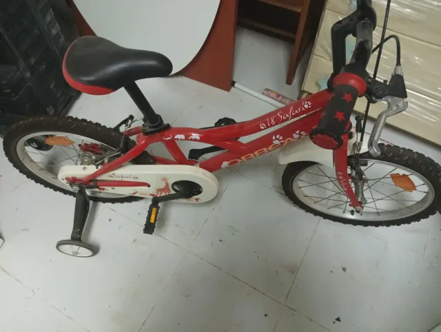 Bicicleta Orbea 18 Safari Infantil Roja