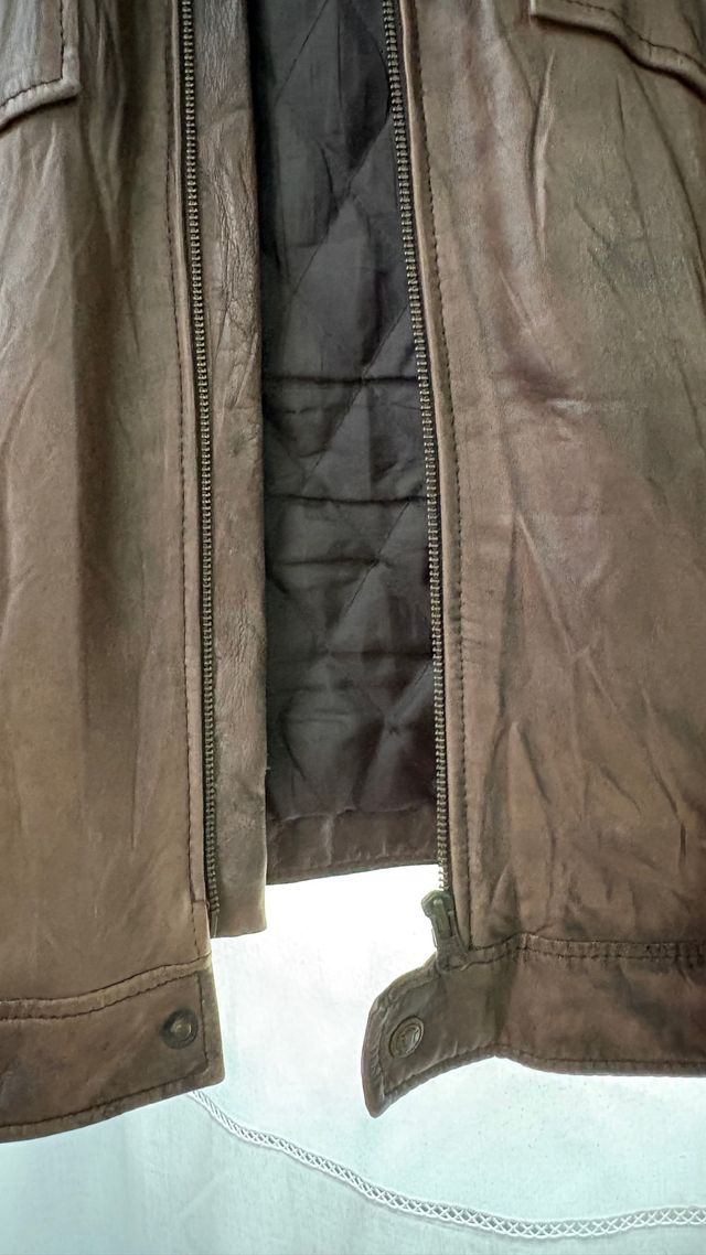 Chaqueta Coronel Tapioca Marrón Talla XL