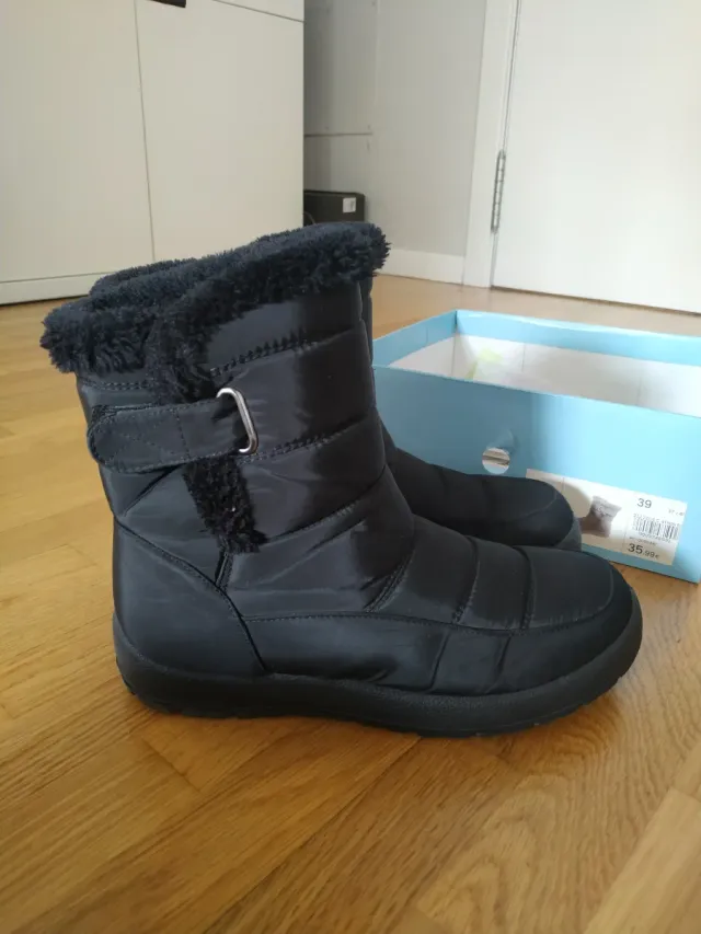 Botas de invierno calentitas talla 39