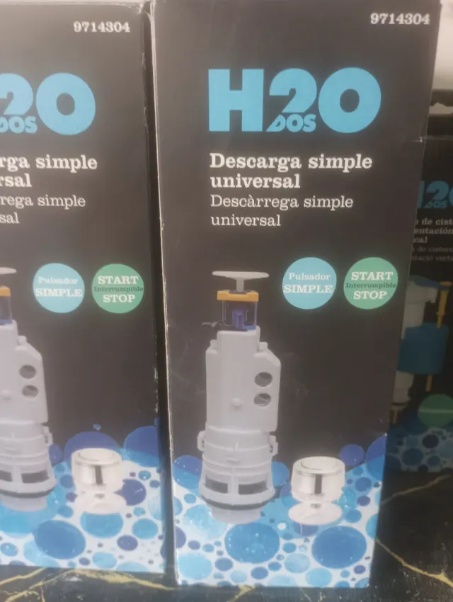 Lote 4 Descargadores y 4 Cargador Cisterna H2O