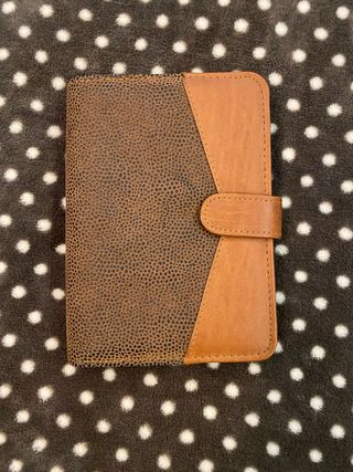 Agenda organizer ecopelle ad anelli