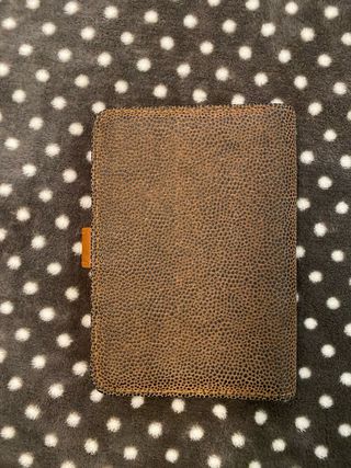 Agenda organizer ecopelle ad anelli