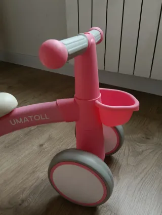 Bicicleta Umatoll sin pedales rosa