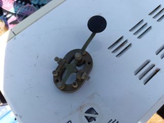 Pulsador de Telégrafo Vintage