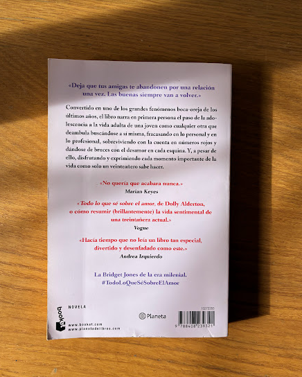 Todo lo que sé sobre el amor