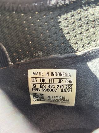 Scarpe Adidas predator Calcio Nero