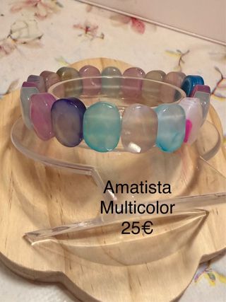 Pulseras elásticas piedras naturales