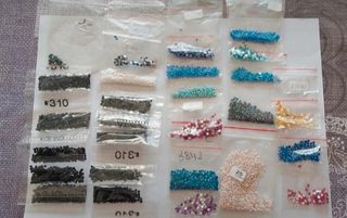 Lotto diamantini per diamond painting + tanti acce