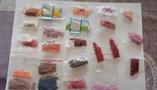 Lotto diamantini per diamond painting + tanti acce