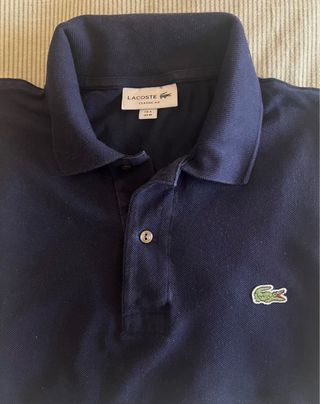 Polo Lacoste Azul Talla M