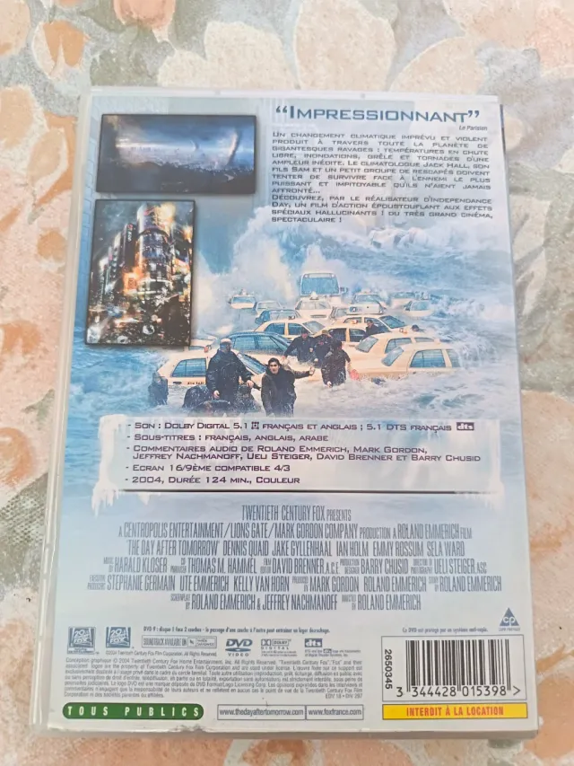 DVD Le Jour d'Après (Dopodomani)