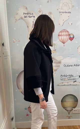 Chaqueta negra mujer comprada en Florencia