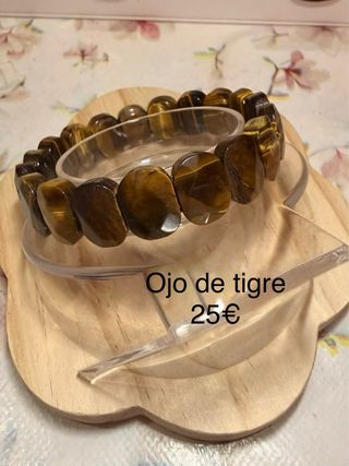 Pulseras minerales Naturales Elásticas