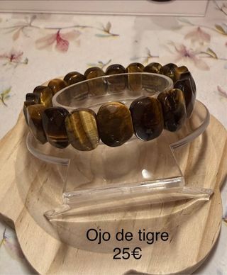 Pulseras minerales Naturales Elásticas