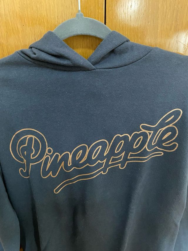 Sudadera Pineapple gris oscura. Talla: 14-15 años
