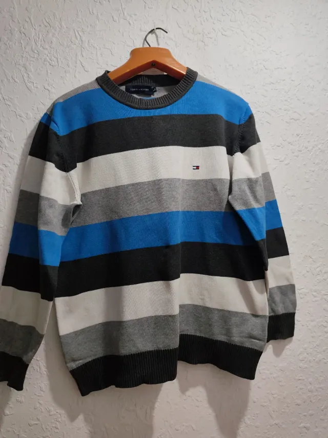 TOMMY HILFIGER JERSEY RAYAS HOMBRE 