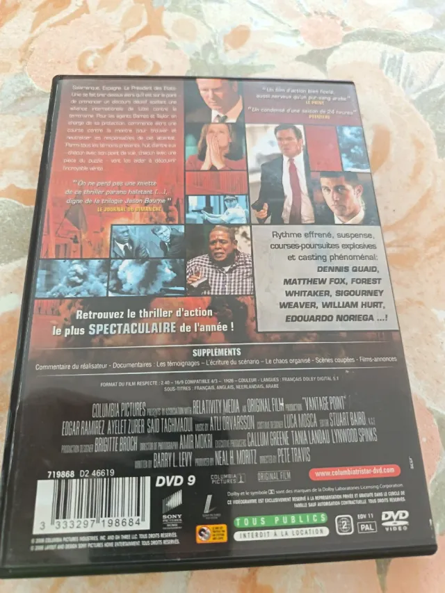 DVD Ángles d'Attaque (francese/inglese)