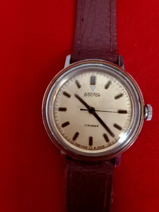 Orologio Vostok russo СССР 17 jewels meccanico