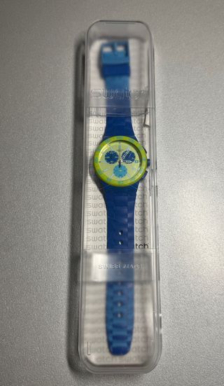 Swatch Chrono Blu e Giallo