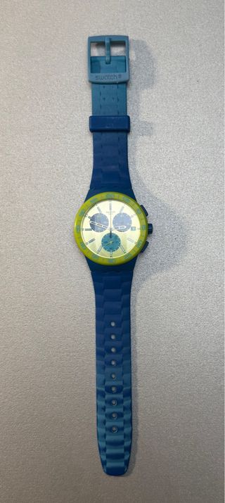 Swatch Chrono Blu e Giallo
