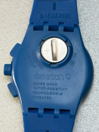 Swatch Chrono Blu e Giallo