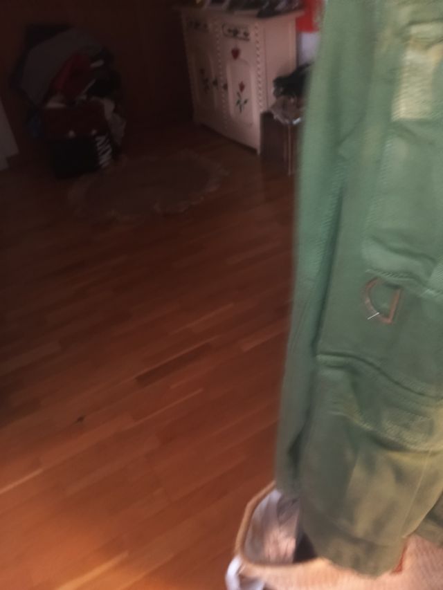 Chaqueta verde entretiempo mujer