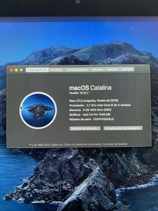 iMac 21,5” 1TB / 8GB RAM