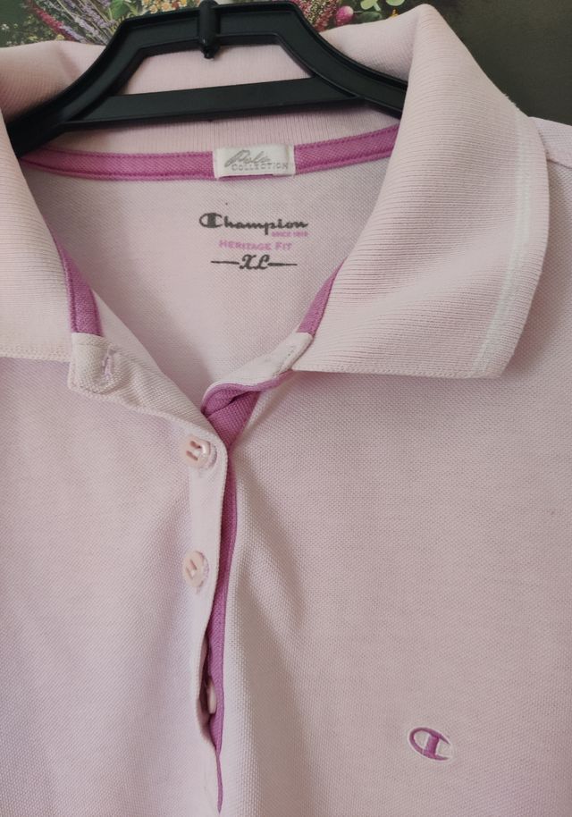 Maglietta Polo Donna Champion Rosa Taglia M