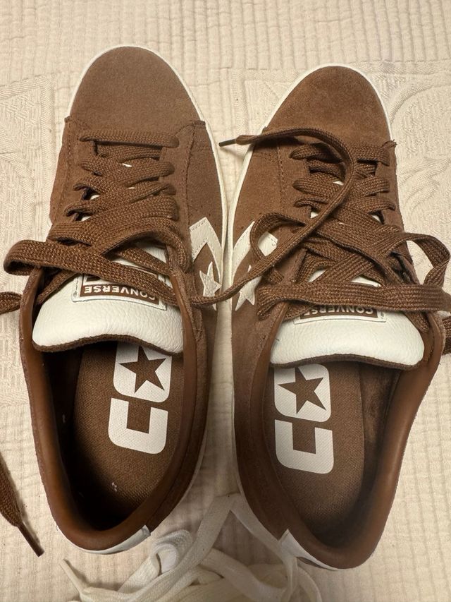 Zapatillas Converse Marrón Ante Talla 42