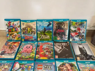 Nintendo Wii U + 20 Juegos + Zelda Amiibo