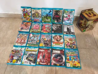 Nintendo Wii U + 20 Juegos + Zelda Amiibo